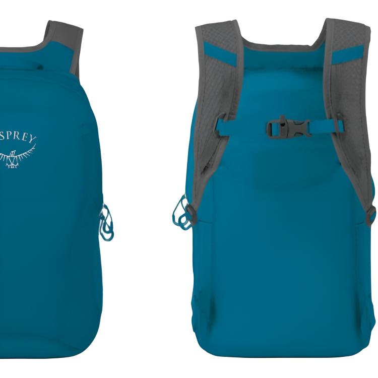 Osprey 20L Ul Dry Pack Lightweight Compressible Foldable Backpack Unisex Backpack Blue 10004891