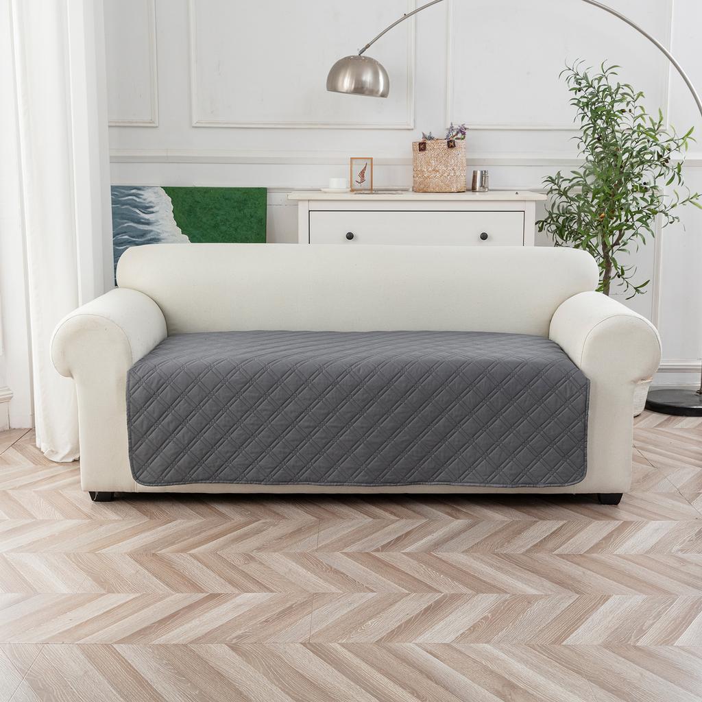 Genina Waterproof Couch Cover, Washable Couch Sofa Cover for Pets Friendly, Furniture Slipcover