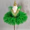 Rhinestone Ballet Tutu Sequin Performance Clothes Fashion Dance Costumes  Dance