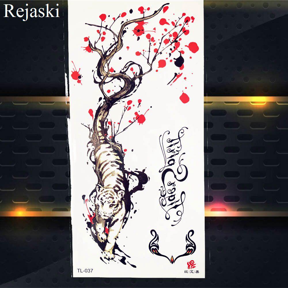 1PC Watercolor Rose Temporary Tatoo Chain Fake Jewelry Bracelet Flash Tatoo For Women Body Art Tatoo