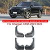 Fit For Changan CS95 2023 2024 Car Styling ABS Car Mud Flaps Splash Guard Mudguards MudFlaps Front Rear Fender Auto Accessories