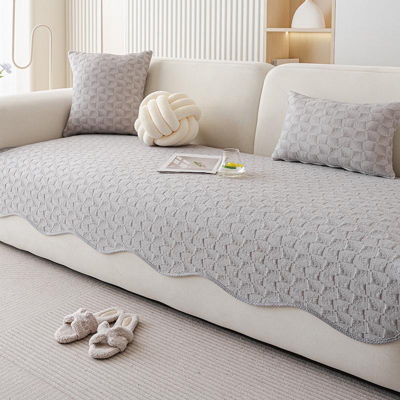 New Summer Sofa Mat Cushion Modern Simple Cool Sofa Cover Irregular Sofa Cushion