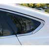 Для Ford Mondeo Fusion Sedan 2013-2018 автомобильная задняя жалюзи, боковая шторка, крышка, накладка, наклейка, вентиляционный совок, ABS, углеродное волокно, черный