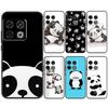 Cartoon Panda Case For OnePlus 12 12R 11 9 10 Pro 10R 10T OnePlus Nord CE4 2T N10 N20 CE 2 3 Lite Cover