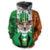Support Multi Original 3D Digital Print Hoodie Couple Sweatshirt
