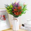 Farmhouse Household Products Fake Flowers Artificial Lavender Shrubs Plants Home Garden Decor