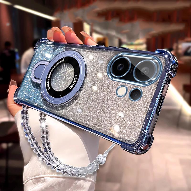 Новый магнитный держатель Magsafe чехол-браслет для Infinix Note 50 40 Note50 50X 50S Hot 50 40 Pro Plus Pro+ 50i 40i противоударный чехол