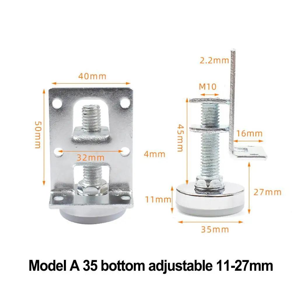 1pcs Adjustable Leveling Feet Heavy Duty Height Adjuster Furniture Leveler Foot Leveler Legs For Cabinet Table Chair Sofa Feet