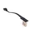 Прямая/90-градусная угловая USB 2.0 удлинительная кабель-удлинитель Male to Female, плоский кабель для мыши, клавиатуры, зарядки