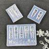 1 шт. Сокол Павлин 3D Силиконовый Рельеф DIY Декорация Трафареты для Маникюра Форма для Ногтей Инструменты для Дизайна Маникюра