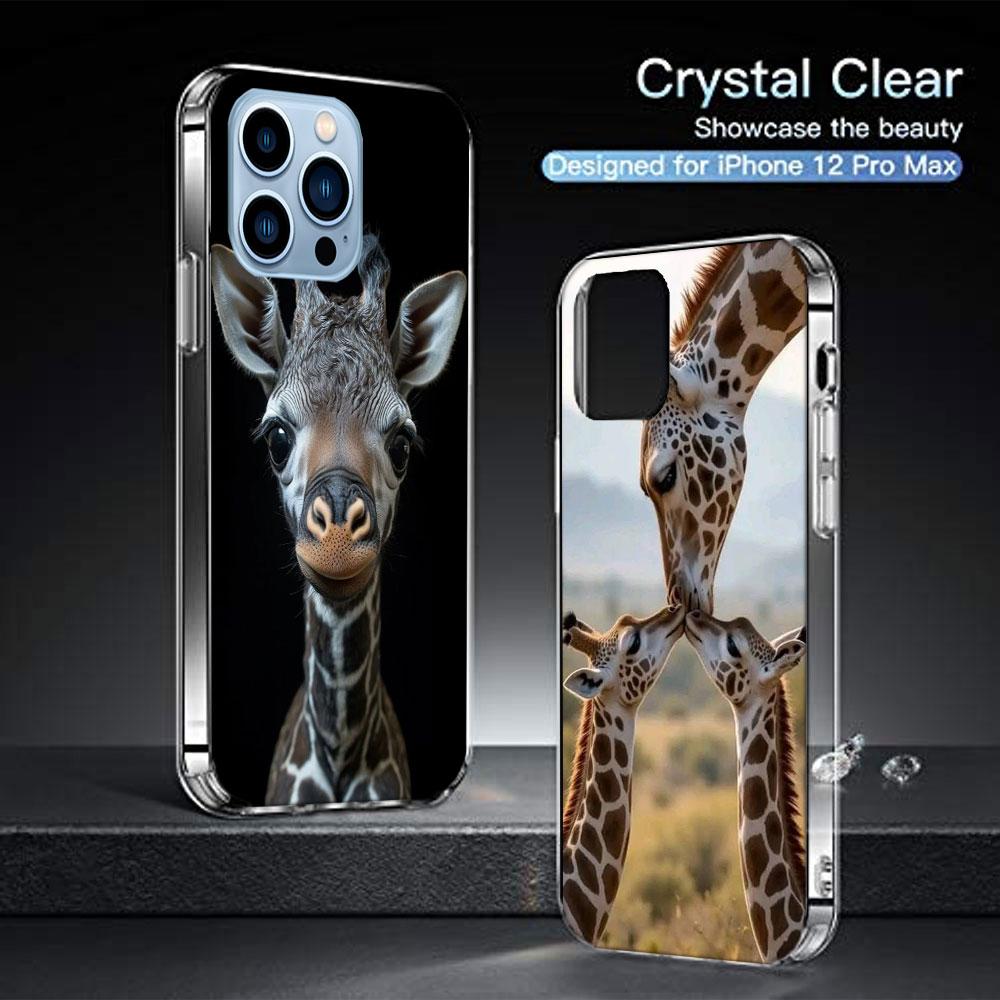 Giraffes Have Long Necks Cases Phone Case For Iphone 17E 16E 17 Air 16 Pro Max 15 Pro 14 Plus 11 13 12 Mini Cover Cases Compatib