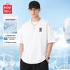 MINISO Мужская футболка с цветовыми блоками, быстросохнущая