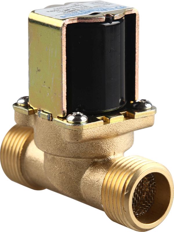 4-Point DN15 Thread Normally Closed Solenoid Valve 220V/24V/12V Electric Water Heater Inlet Valve