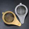 Fine Mesh Leaf Teapot Filter Stainless Steel Tea Infuser with Drip Bowl  Kitchen Accessories