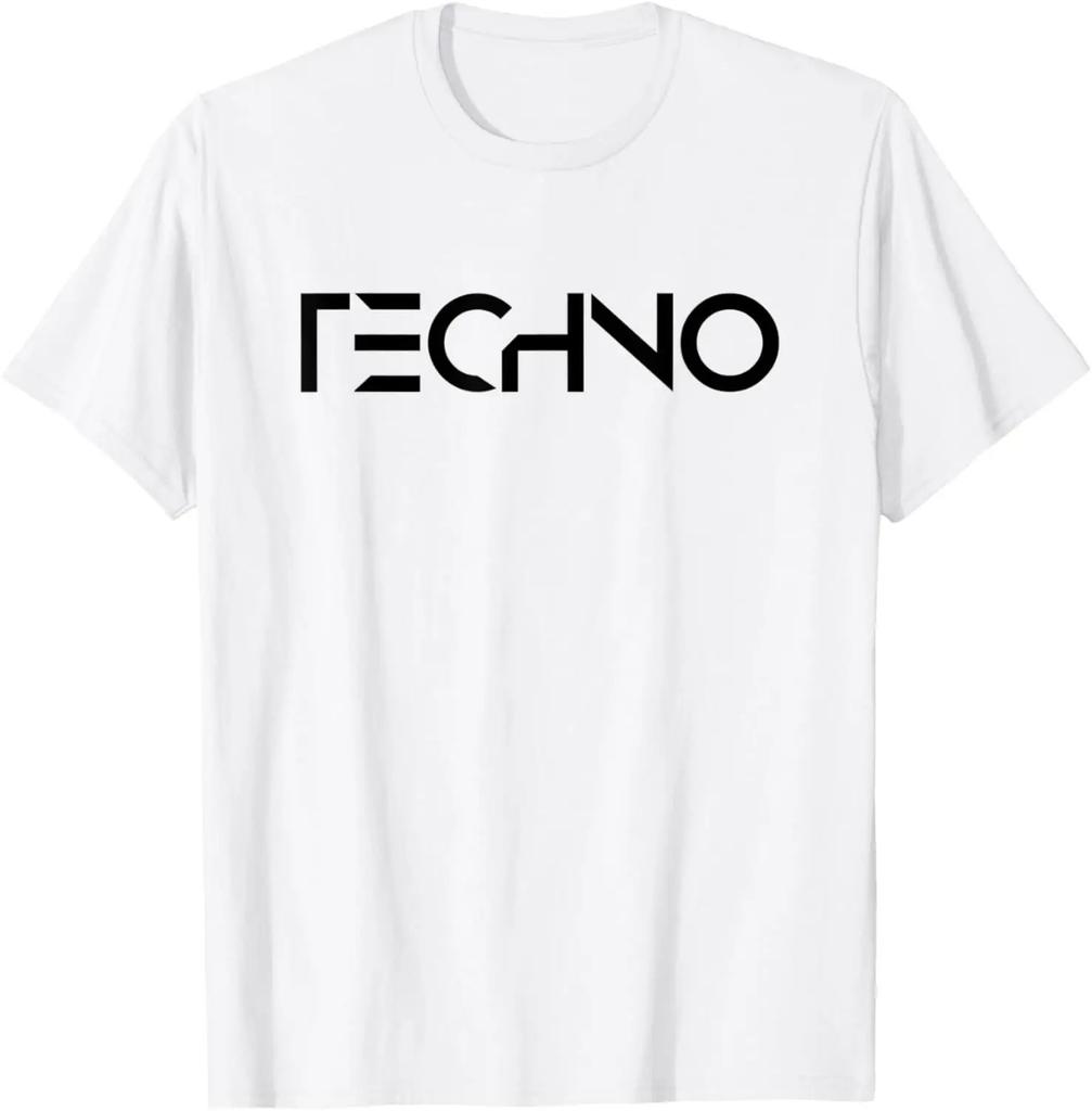 Техно Музыка Оптическая Иллюзия Глитч Триповый EDM Рейв Футболка Винтажная Женская Одежда Y2k Топ Женская Одежда
