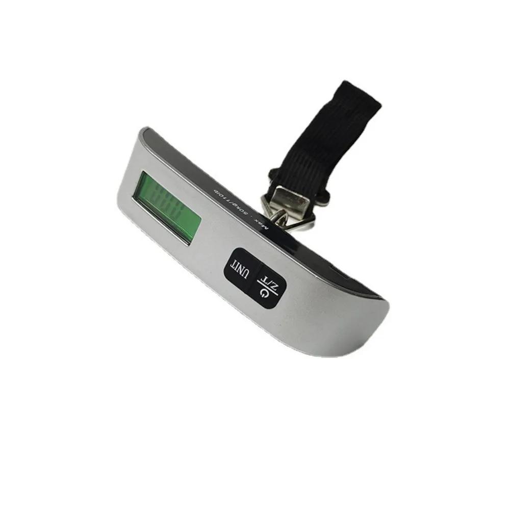 50 кг/110 фунтов портативные электронные весы для ручной клади ЖК-цифровой дисплей весы для чемоданов дорожные весы инструмент для взвешивания багажа