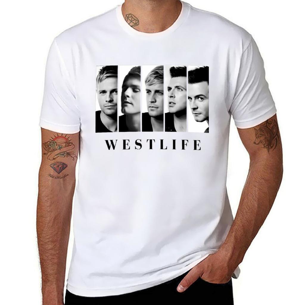 Westlife Vintage Members Tshirt blacks shirts graphic tees heavy weight t shirts for men