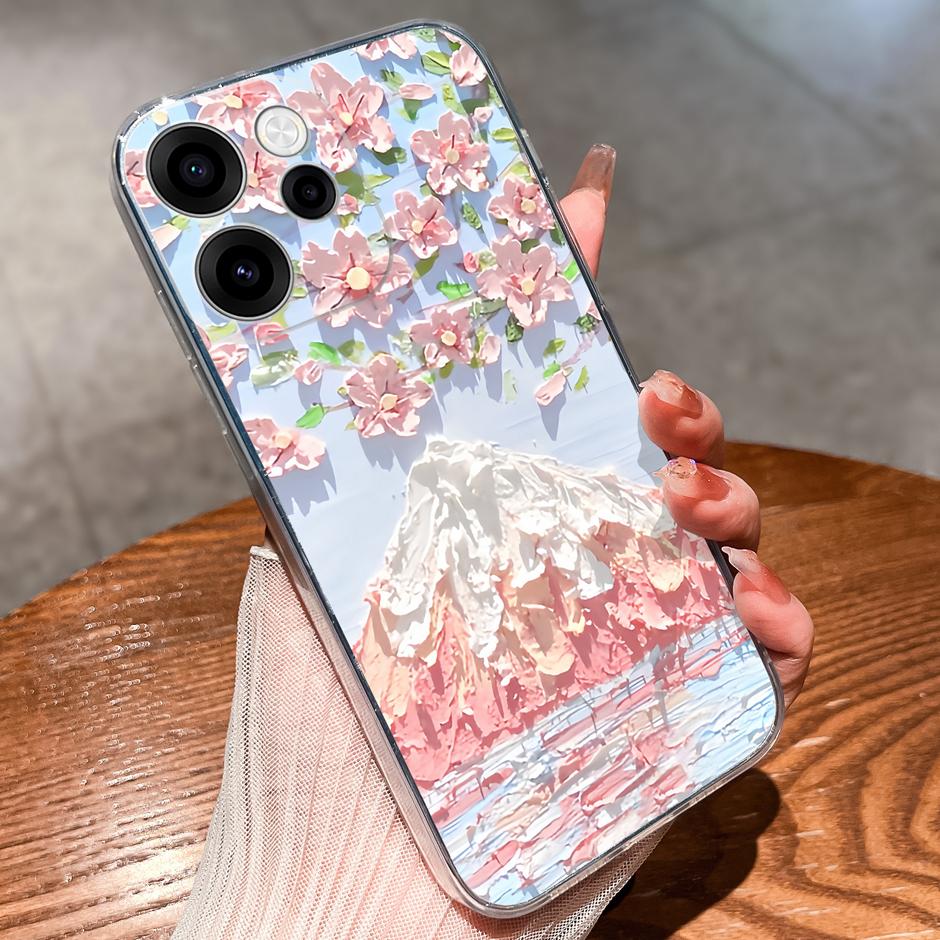 For OPPO Reno 15F 15 Pro Case Goldfish Rainbow Dog Dustproof Anti-drop Clear Phone Protector For oppo reno15pro reno15f Capinha