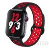 Спортивный силиконовый ремешок для Apple Watch Band 44 мм, 40 мм, 42 мм, 38 мм, 44 мм, дышащий браслет, ремешок для Apple Watch 6 iWatch 5 4 3 se
