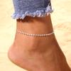European and American New Anklet Fashion Street Style Simple Thin Chain Anklet Anklet