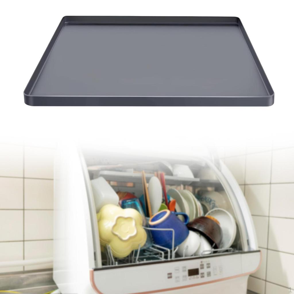 Mini Fridge Mat Drip Pan Appliance Accessories Nonslip Dishwasher Freezer Tray