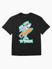 Bad Bunny Aqui Llego Tu Tiburon Oversized T-Shirt