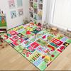 Grinch Christmas Paper Carpet Rug Soft Washable Antislip Home Living Room Sofa Mats Personalized Christmas Rug