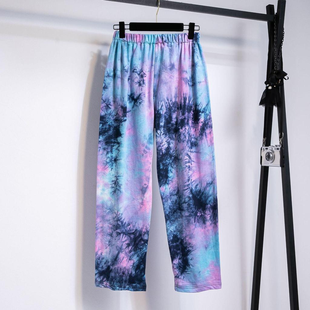 Милый женский пижамный комплект большого размера 2025 - Топ с длинным рукавом и брюки из чистого хлопка