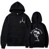 Autumn Men's Women's Hoodies Skeleton Letter Printing Unisex Pullover Long Sleeves Loose Casual Vintage Sweatshirts Unisex Clothing