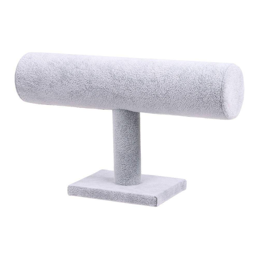 Стенд для выставки товаров Бархатная Т-образная подставка H-образный браслет для ювелирных изделий Прочный стеллаж для ювелирных изделий Ювелирные изделия