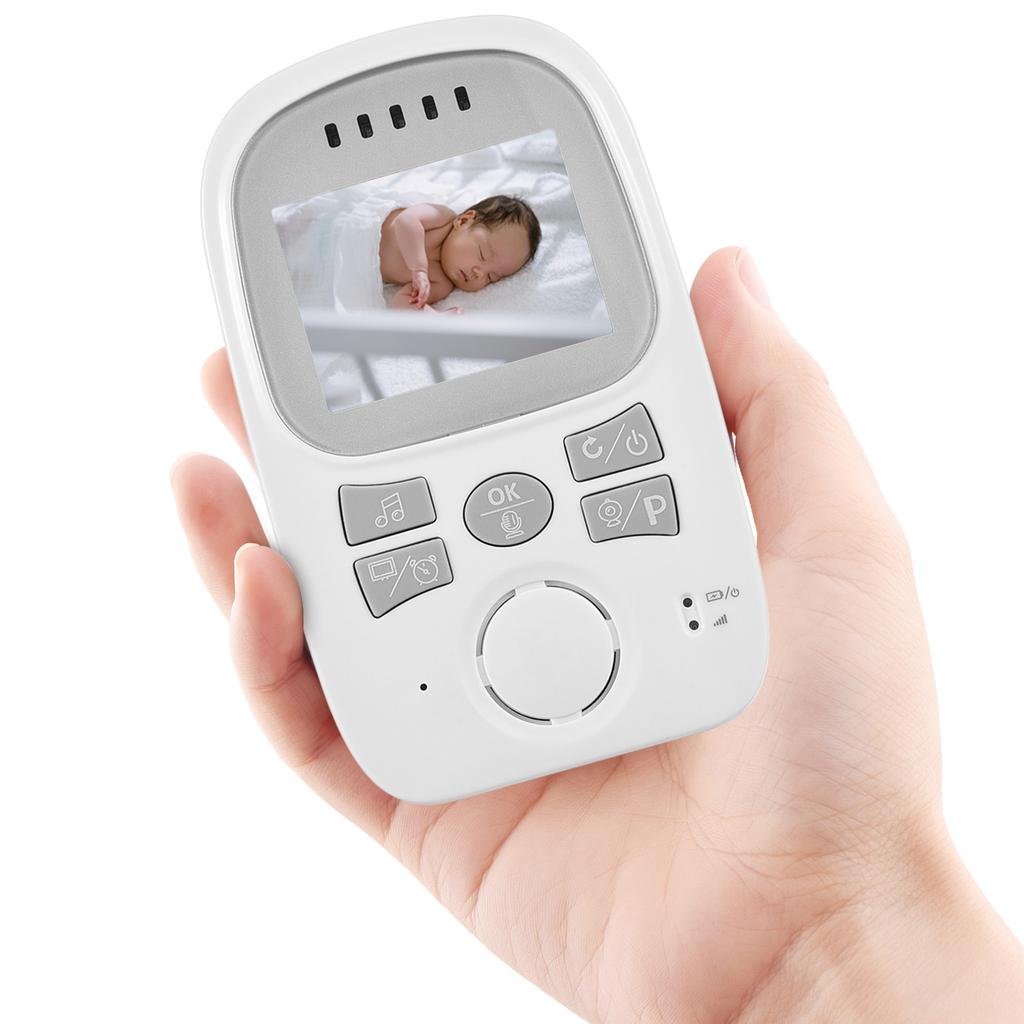 2,4-дюймовый видеомонитор с камерой, полноугольный ЖК-дисплей, двусторонняя связь, отображение температуры