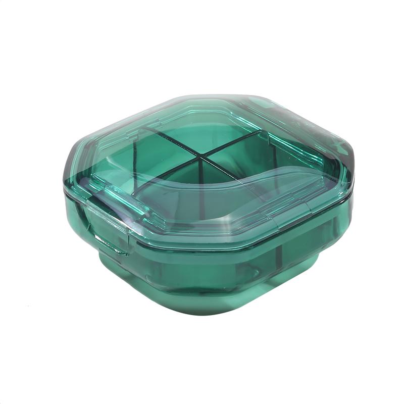 4/6 сетки, коробка для хранения таблеток, портативный дорожный чехол для таблеток, водонепроницаемый органайзер для таблеток, пластиковые капсулы