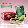 Ключница-монетница Coca-Cola, Кан, Многофункциональная сумка для хранения, Ключница из кожи, Аксессуары для ключей, Ювелирные изделия