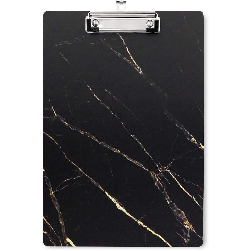 WAVEYU Cute Clipboard, Decorative Office Fashion Hardboard Wood Nursing Clip Board for Standard A4 Letter Size for Students, Women,12.5"x 9",