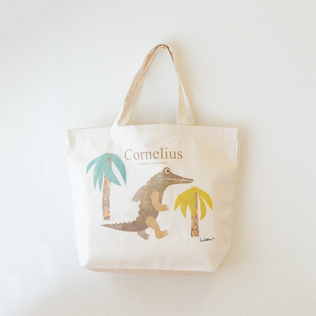 [Crane Kobo] Leo Leoni Big Print Tote Bag (Cornelius)