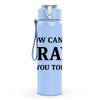 1PC How Can I Pray For You Today 750ml Color Plastic Sports Water Bottle Leakproof Flip Straw Lid Suitable for Sports Office Home Use