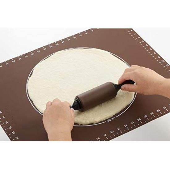 Силиконовый коврик Yoshikawa 50x40 см, нескользящий, легко снимается, складной для хранения, для выпечки, упаковки подарков, спецификация SJ1455
