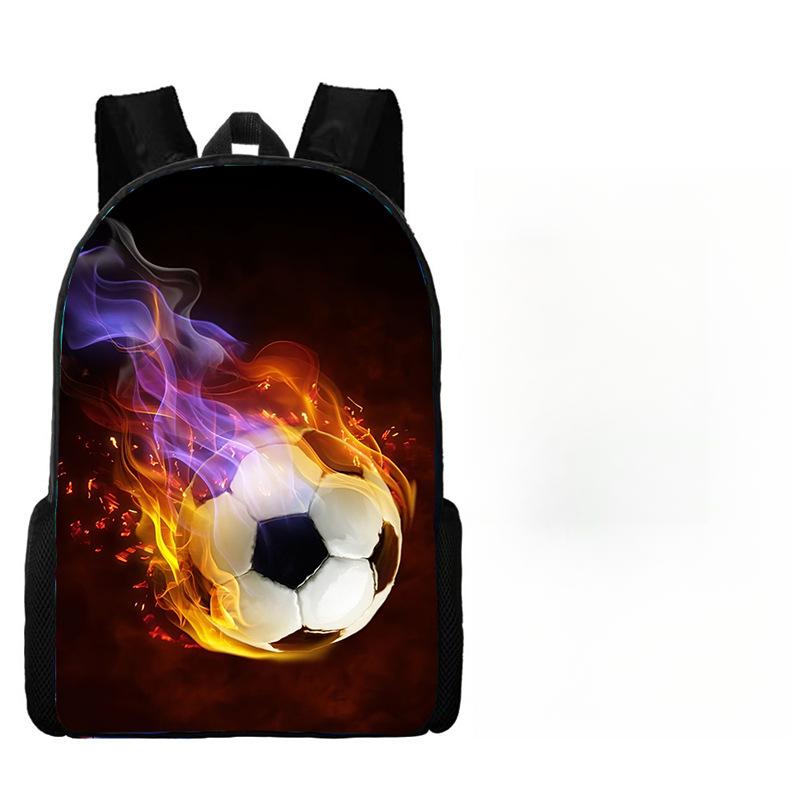 Футбольная школьная сумка для детей начальной и средней школы, мальчиков и девочек, двойное плечо и задняя часть