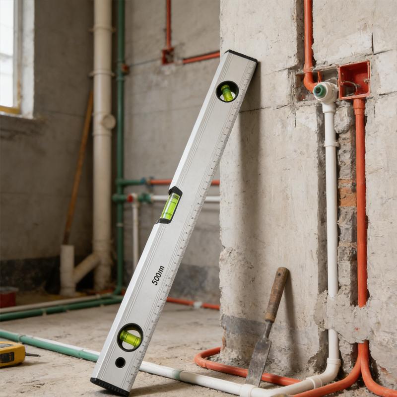 Decoration Measuring Ruler High Precision Magnetic Decoration Balance Level Ruler Measuring Ruler Level Household Accessories