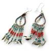 [N3730] - Multicolored 'Navajos' Designer Earrings