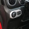 Наклейки-декоративные накладки на переключатель фар для Jeep Wrangler JL 2018-2024 Аксессуары для интерьера JL00041 JL00042 JL00043