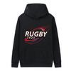 Rugby France Children's Black Hoodie - - Black