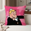 Cute Little Girl Llulu Pillow Case Suitable For Bedrooms Living Rooms Cars Home Decoration