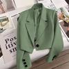 Casual Short Blazer Jacket for Women, Perfect for Spring