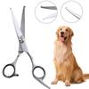 Dog Grooming Scissors Stainless Steel Curved Pet Scissors Dogs Shears Safety Round Head Pet Hair Cutting Scissors Tijeras Puppy