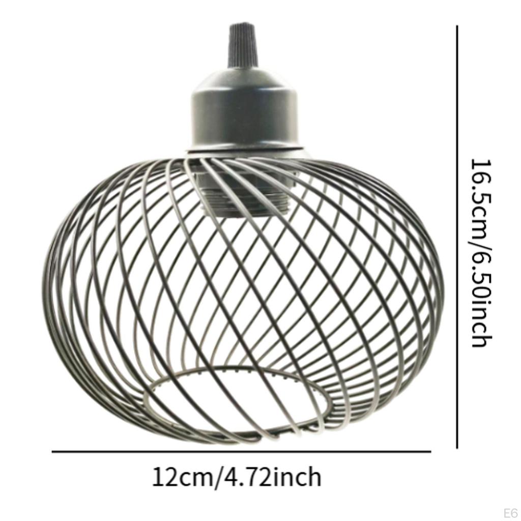 Hollow Metal Pendant Shade, Industrial for Dining Space and Teahouse