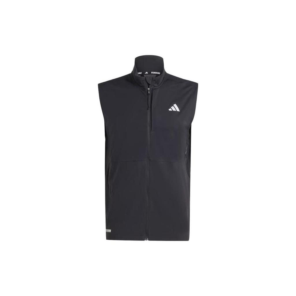 adidas Максимальные жилеты Мужские Черный С воротником-стойкой Умеренные Другие HZ4441