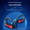 Беспроводная Bluetooth-гарнитура Q63 для спорта с шумоподавлением, длительным сроком службы батареи и конструкцией с креплением на ухе.