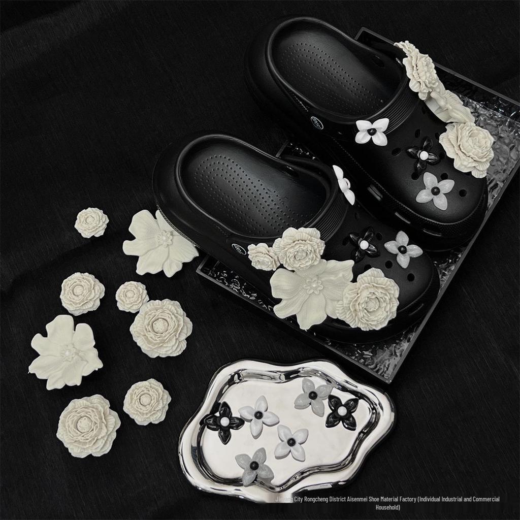 Cute Cartoon Shoe Charms: Kids' Croc Accessories, 3D Snap-On Flower Decorations for Boys & Girls