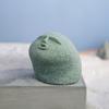 Cute Stone Primitive Man Figurine Funny Stoneman Statue Carving Face Decoration for Garden Home Decor Fish Tank Ornament